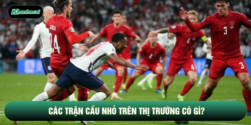 Các trận cầu nhỏ trên thị trường có gì? Các trận cầu nhỏ trên thị trường có gì?