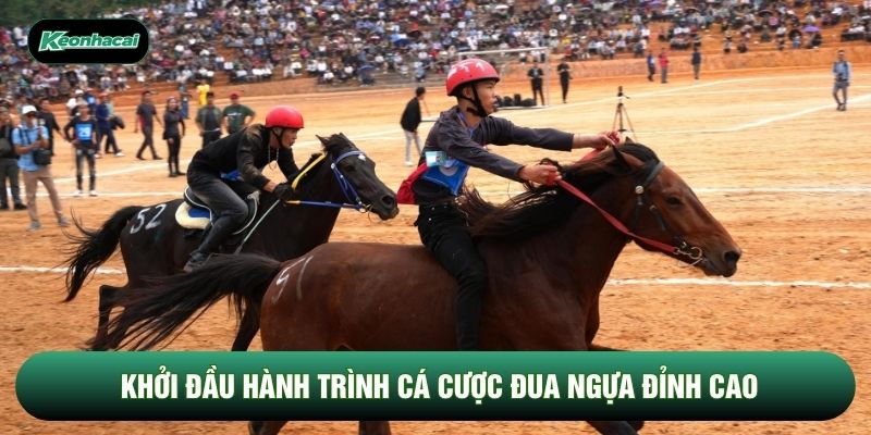 Khởi đầu hành trình cá cược đua ngựa đỉnh cao