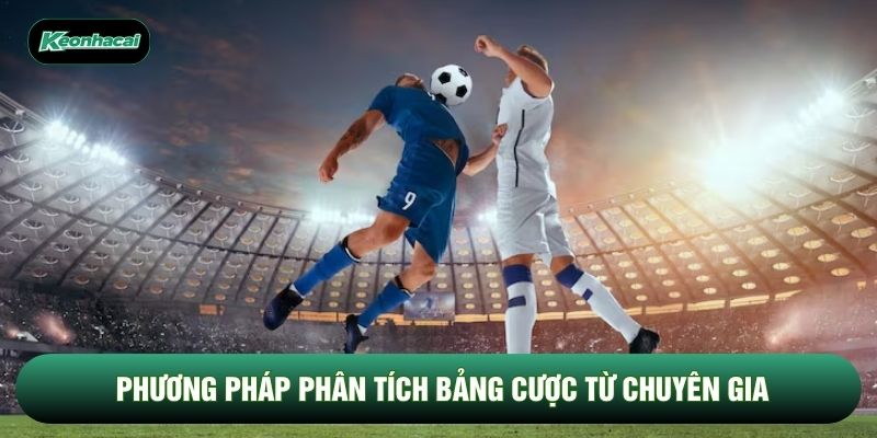 Phương pháp phân tích bảng cược từ chuyên gia