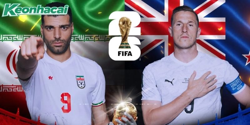 Iran vs New Zealand chênh lệch về thực lực