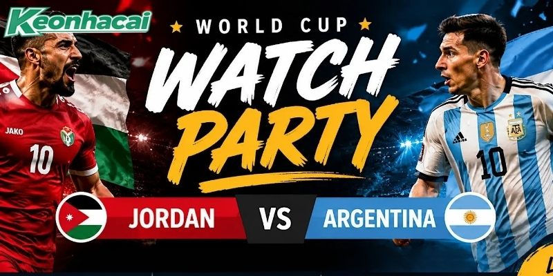 Jordan vs Argentina có lần đầu so tài