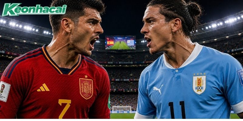 Uruguay vs Tây Ban Nha đều muốn kiếm 3 điểm